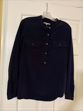 GAP Navy Button-Front Women’s Shirt